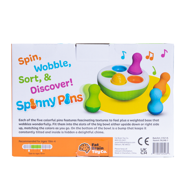 Fat Brain Toy Co. - Spinny Pins